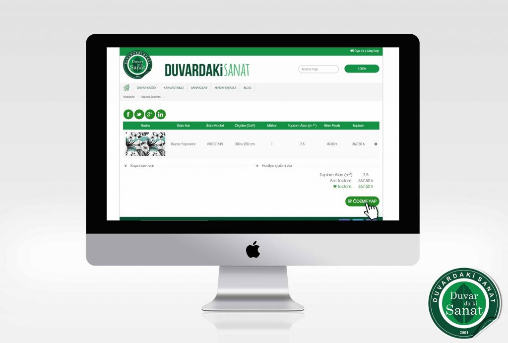 Duvardaki Sanat Siparişini Ver